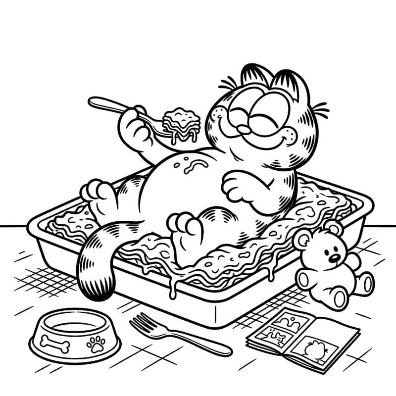 Chú Mèo Garfield Thú Vị