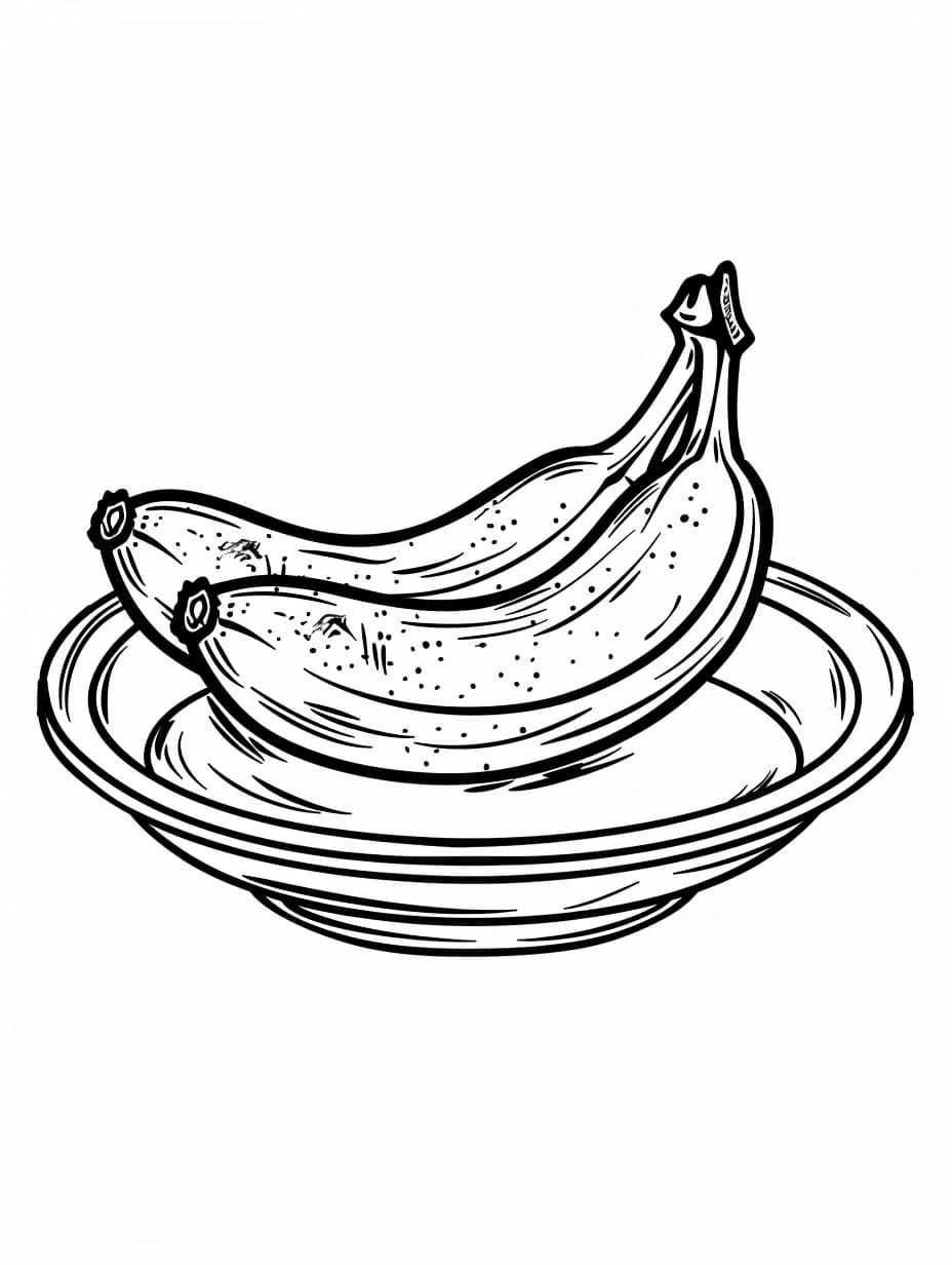 Chuối Trên Đĩa