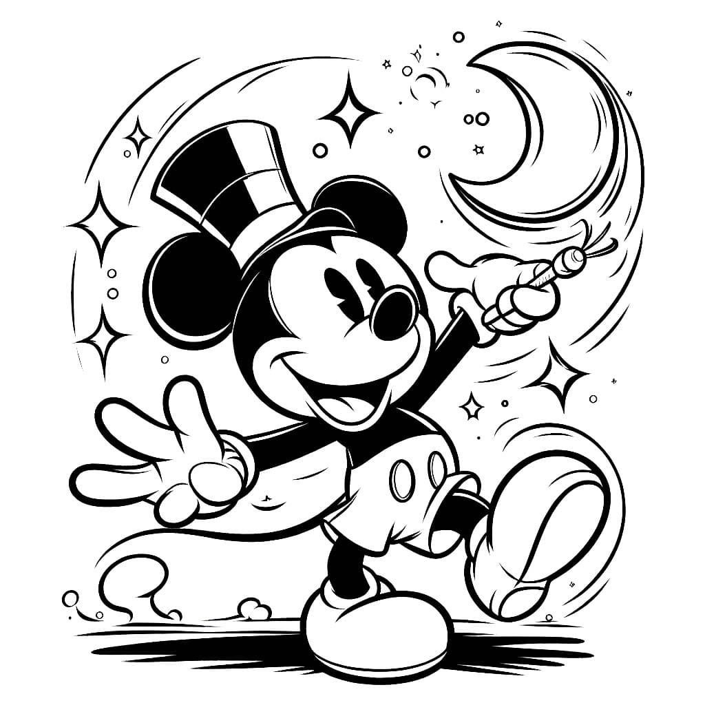 Chuột Mickey Và Mặt Trăng