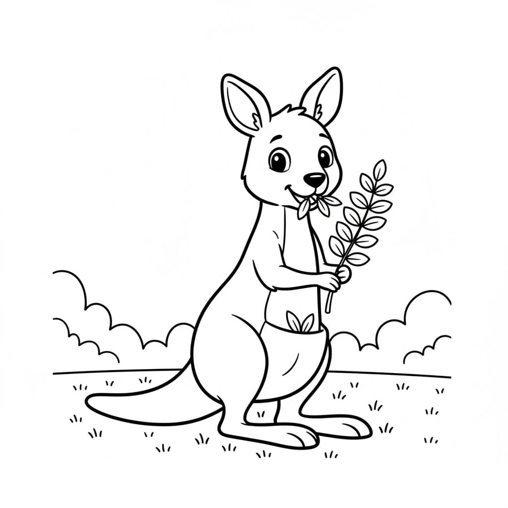 Chuột Túi Đang Ăn