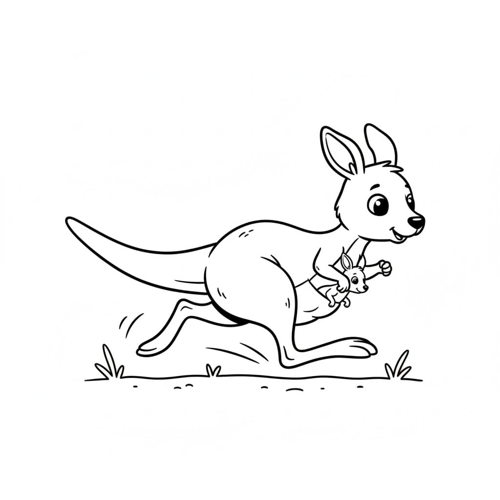 Chuột Túi Đang Chạy