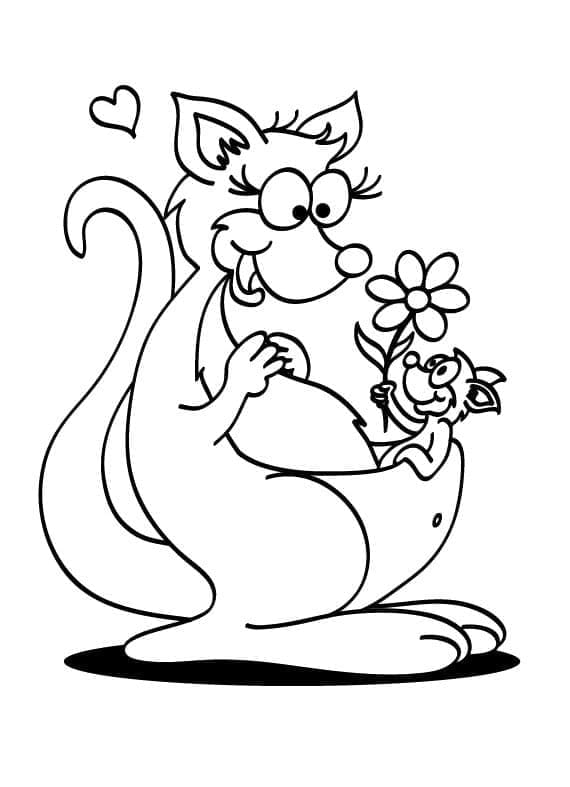 Chuột Túi Và Bông Hoa