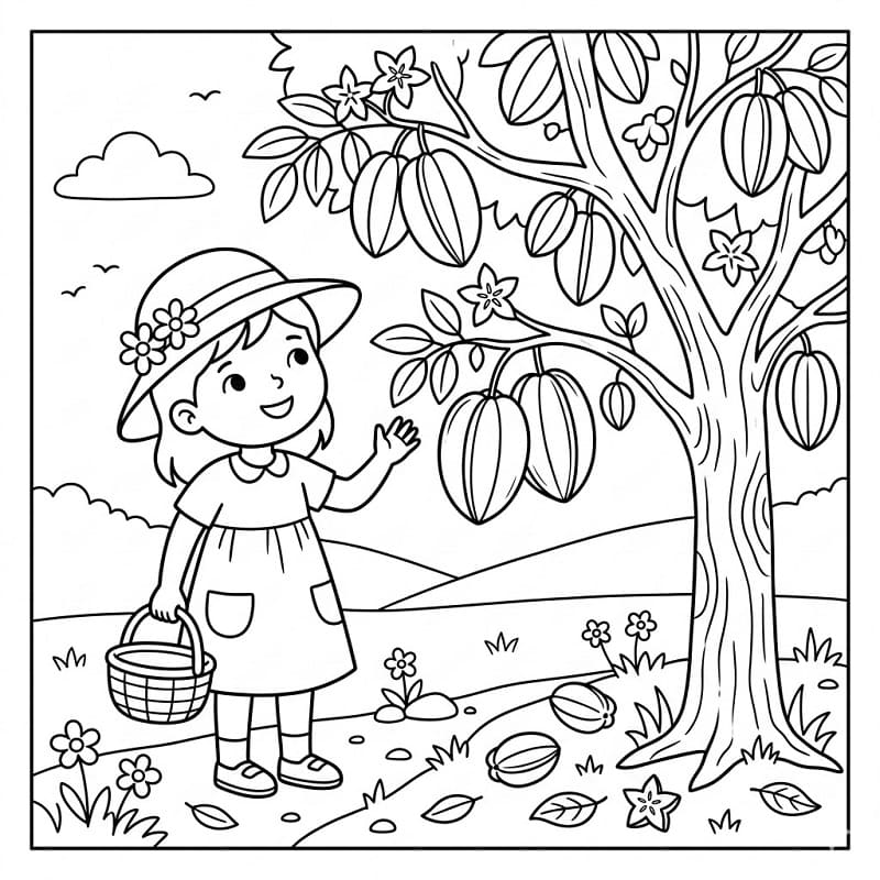 Cô Bé và Cây Khế