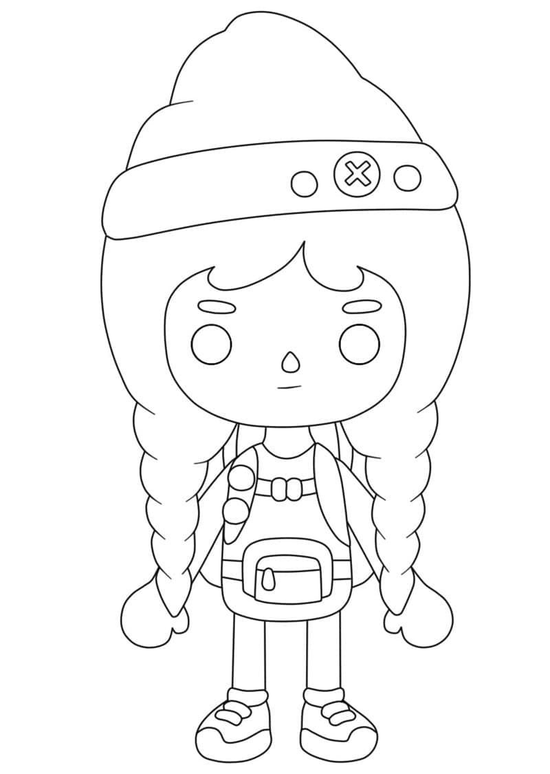Cô Gái Toca Boca Cute