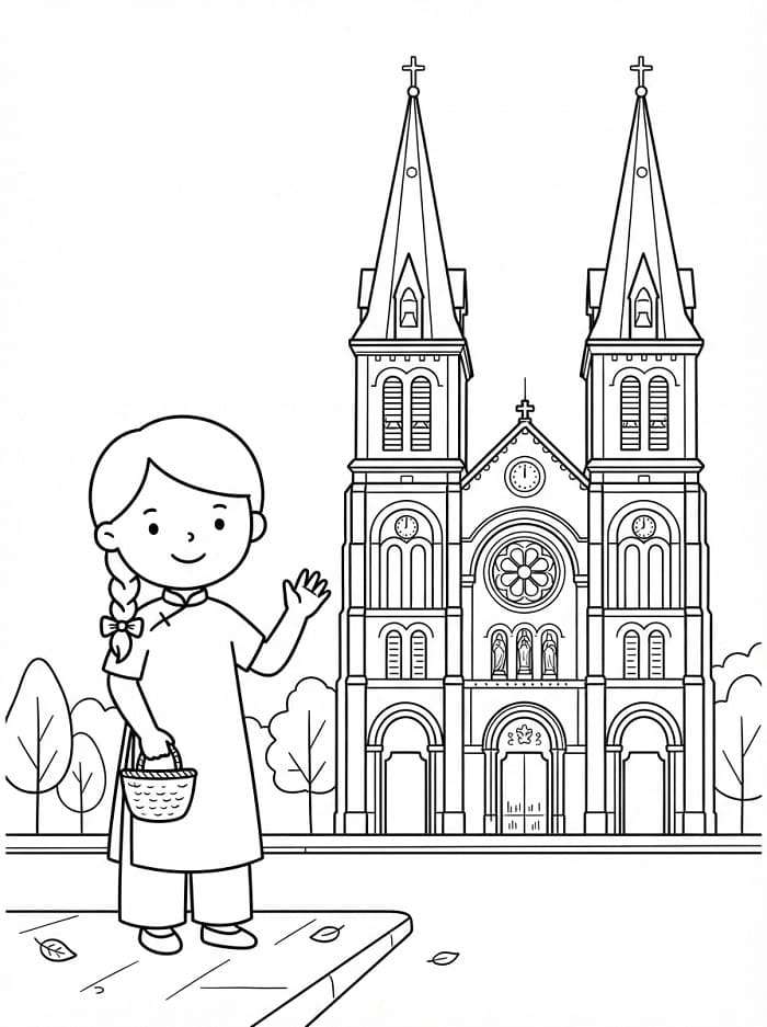 Cô Gái Và Nhà Thờ Đức Bà
