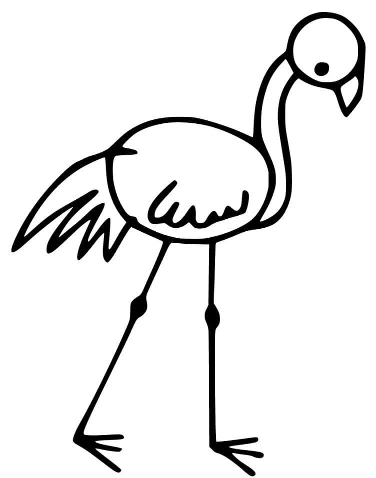 Tô màu Con Hạc Con Hạc