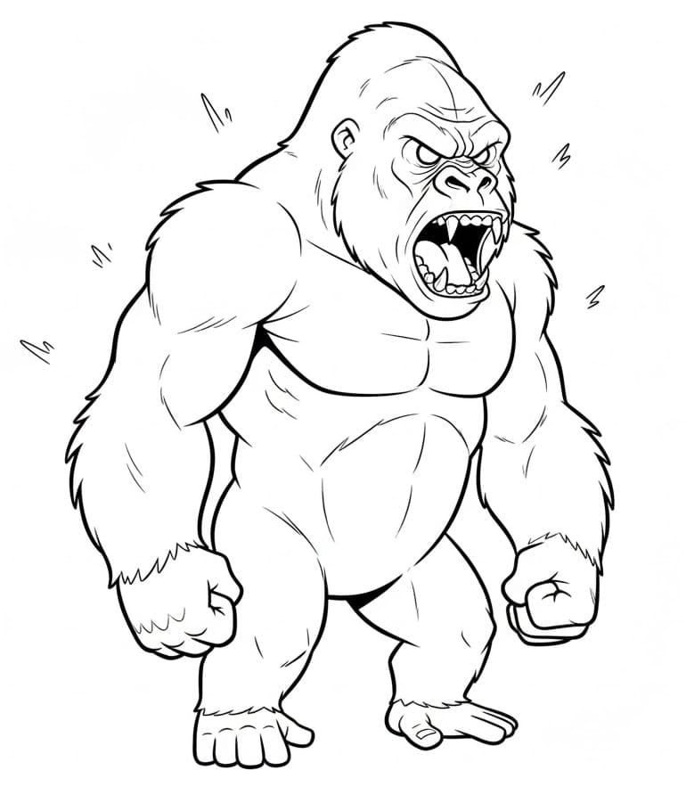 Con Khỉ Đột Đáng Sợ