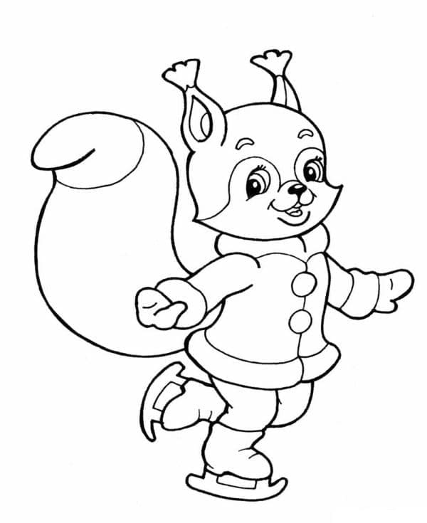 Con Sóc Trượt Băng