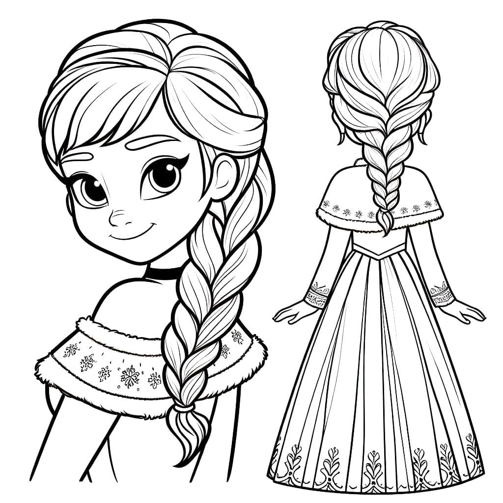 Công Chúa Anna Váy Choàng