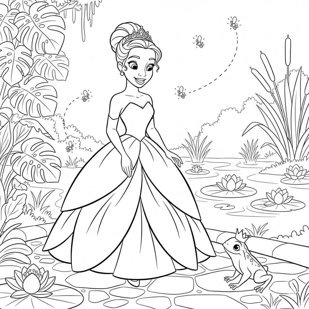 Công Chúa Tiana Và Con Ếch