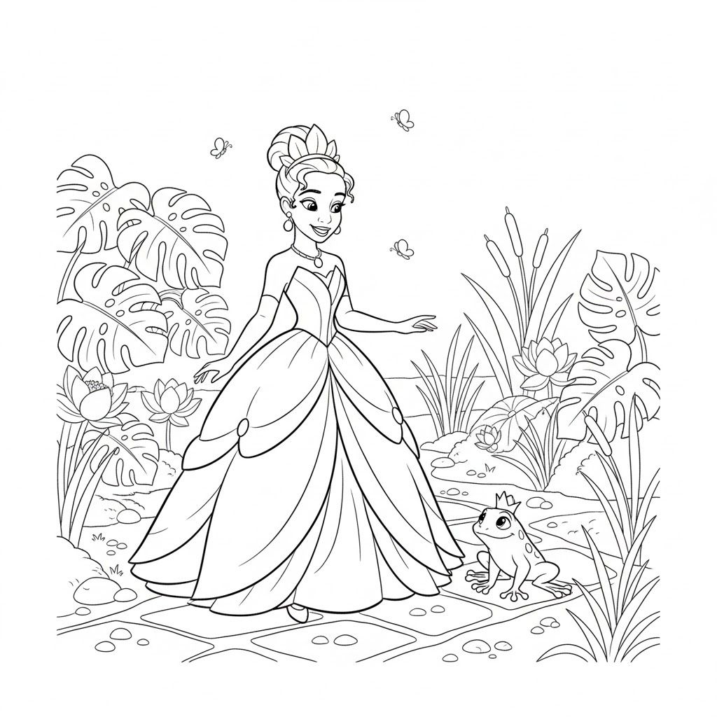 Công Chúa Tiana Xinh