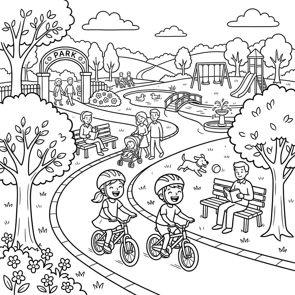 Công Viên Đạp Xe