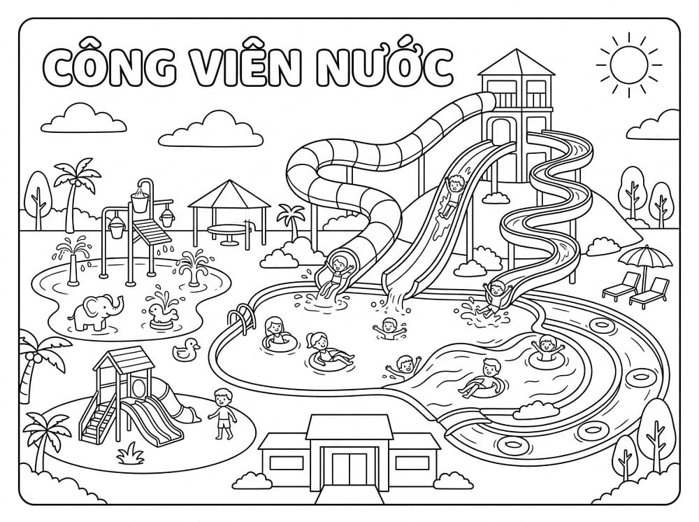 Công Viên Nước Đẹp