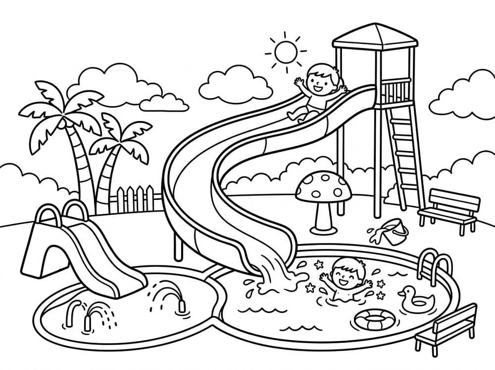 Công Viên Nước Vào Mùa Hè