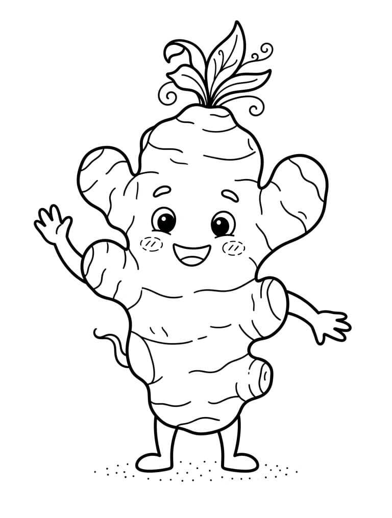 Tô Màu Củ Gừng