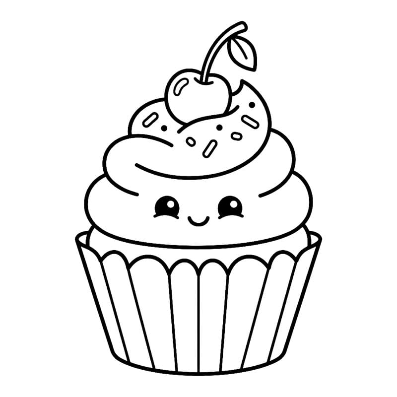 Cupcake Mặt Cười