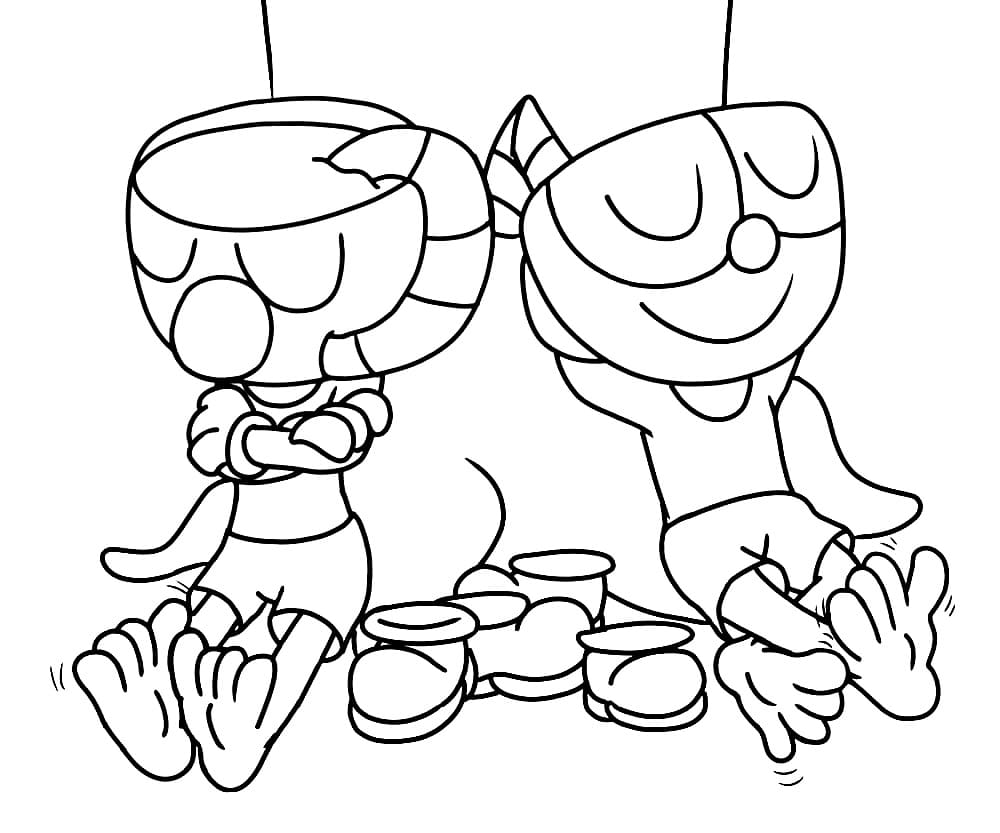 Cuphead Đang Ngủ