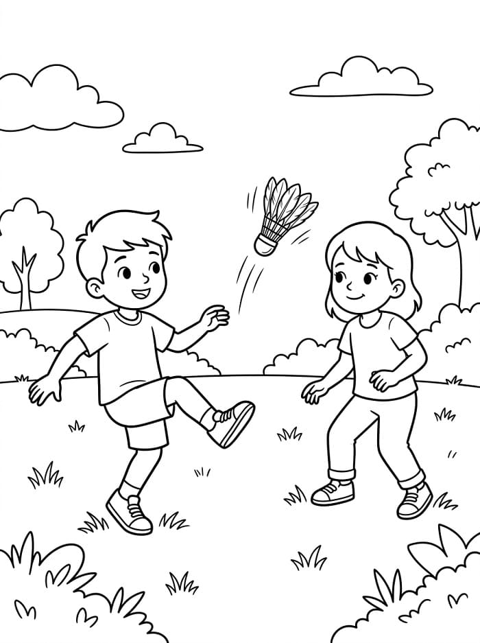 Đá Cầu Trên Bãi Cỏ