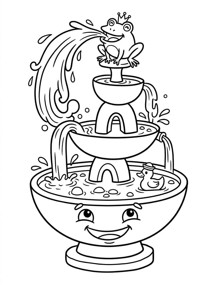 Đài Phun Nước Ngộ Nghĩnh