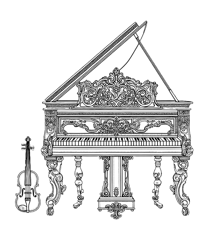 Đàn Piano Quý Phái