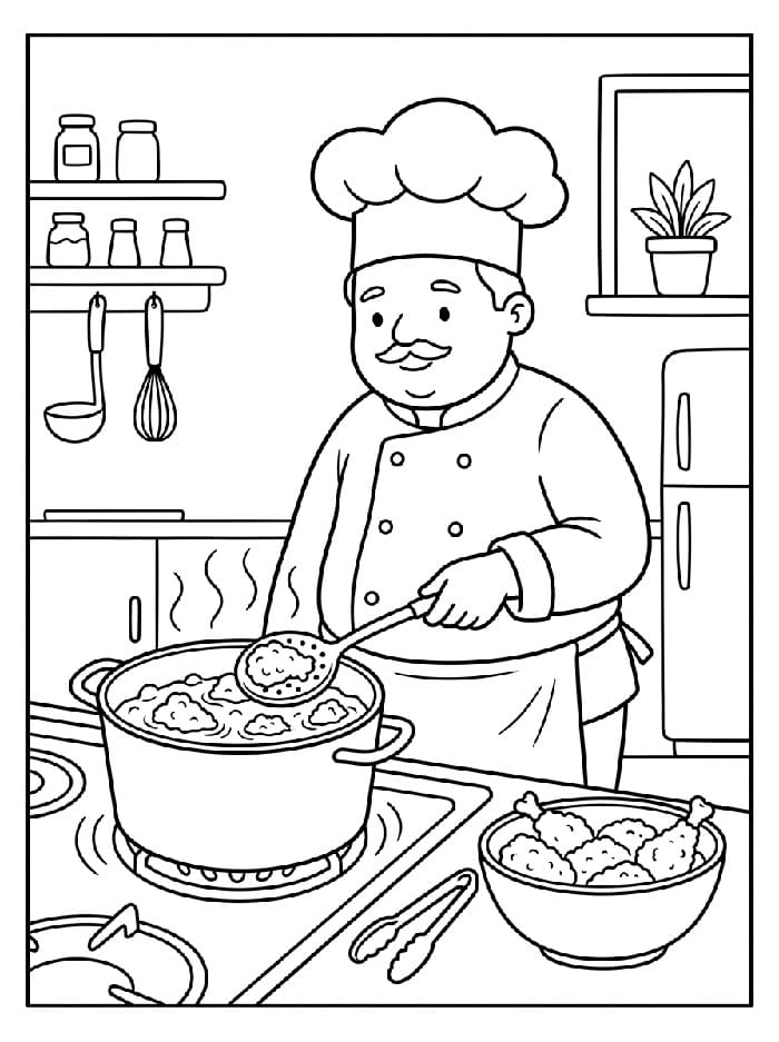 Đầu Bếp Gà Rán