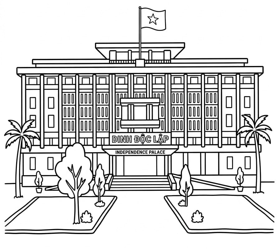 Dinh Độc Lập Trang Trọng