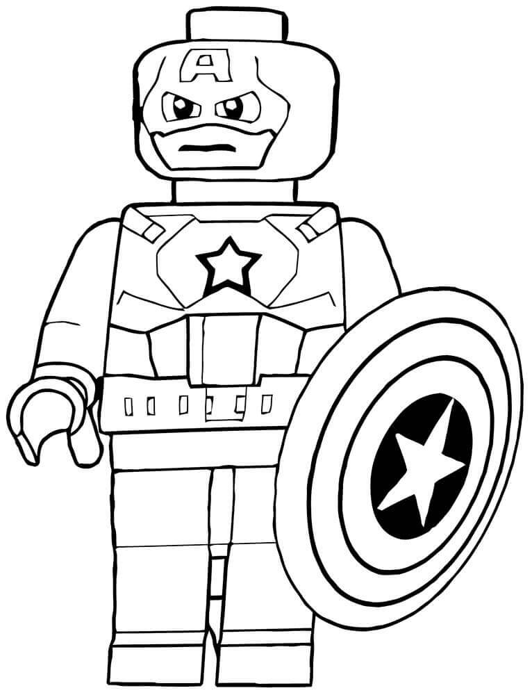 Đội Trưởng Mỹ Lego