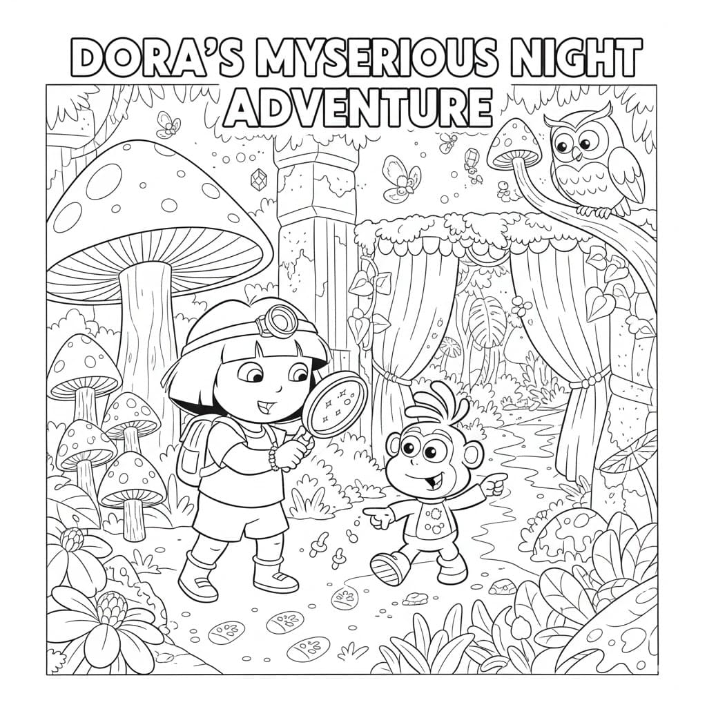 Dora Đang Tìm Kiếm Manh Mối