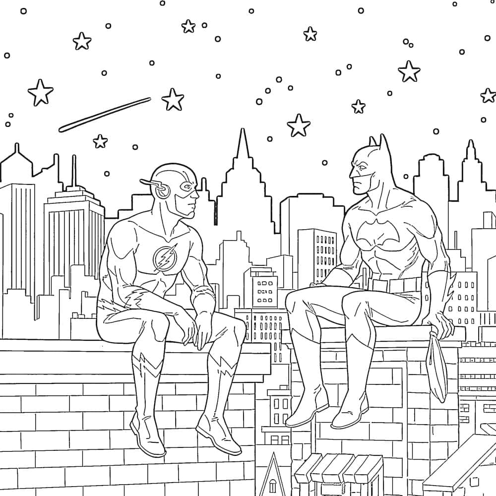 Flash và Người Dơi Batman