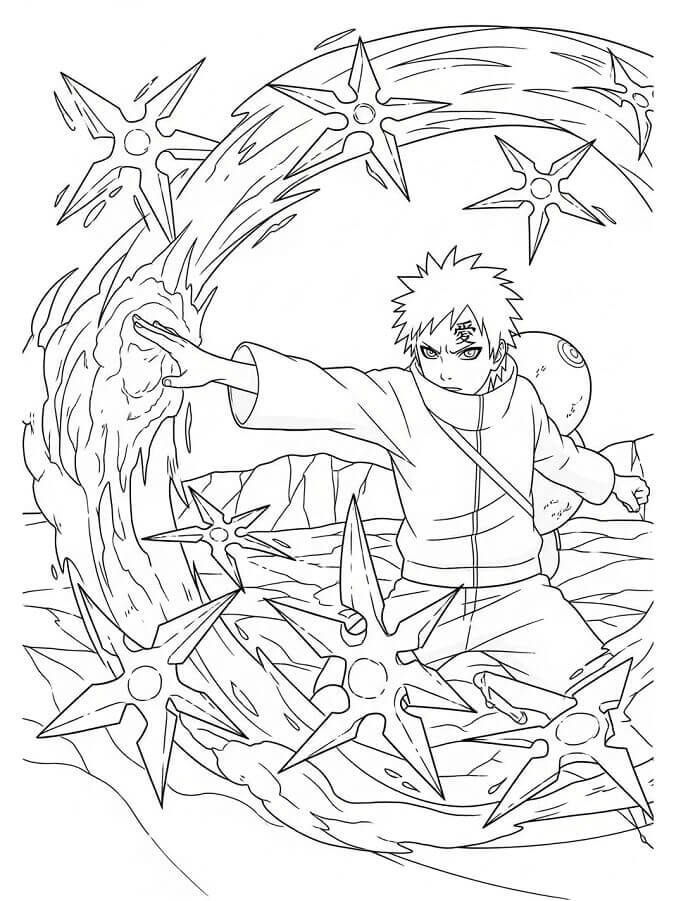 Gaara Đang Chiến Đấu