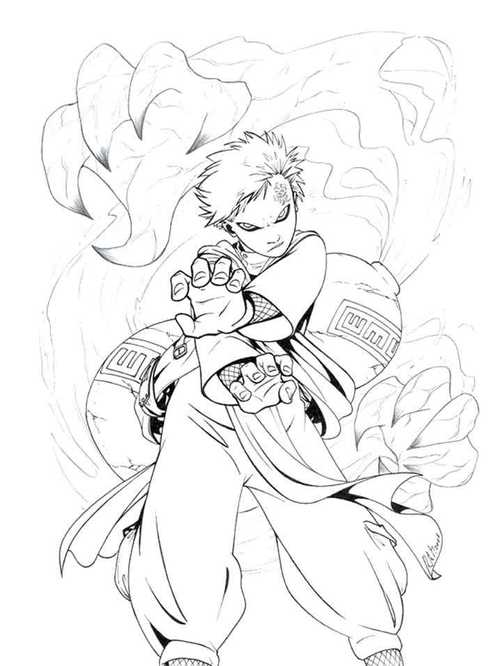 Gaara Sức Mạnh Cát