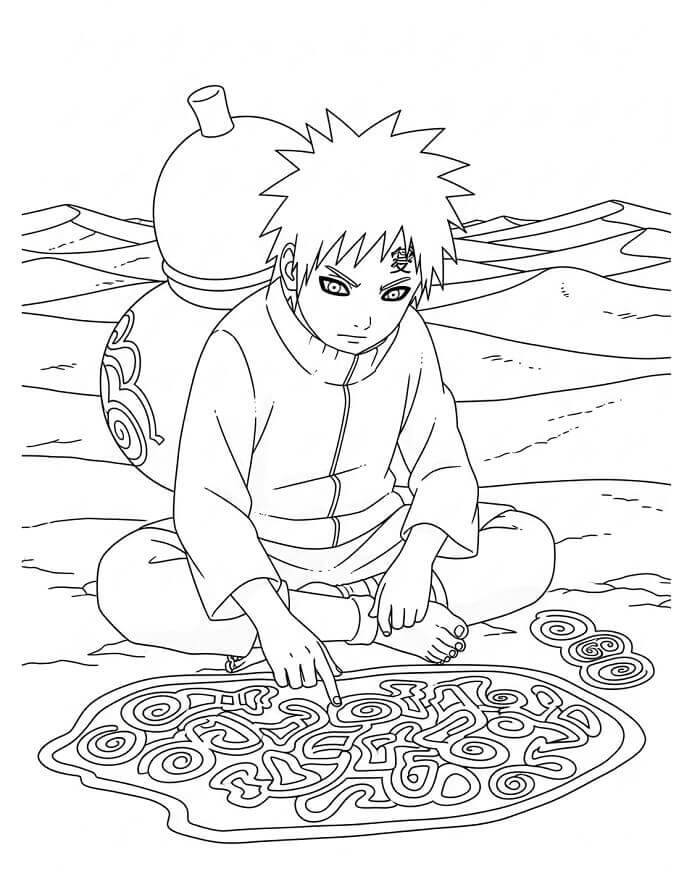 Gaara Trên Sa Mạc