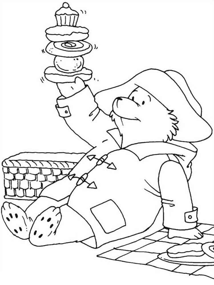Gấu Paddington Và Đồ Ăn