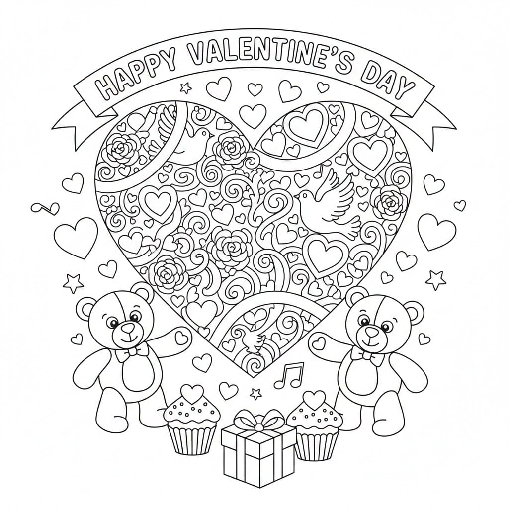 Gấu Tặng Quà Ngày Valentine