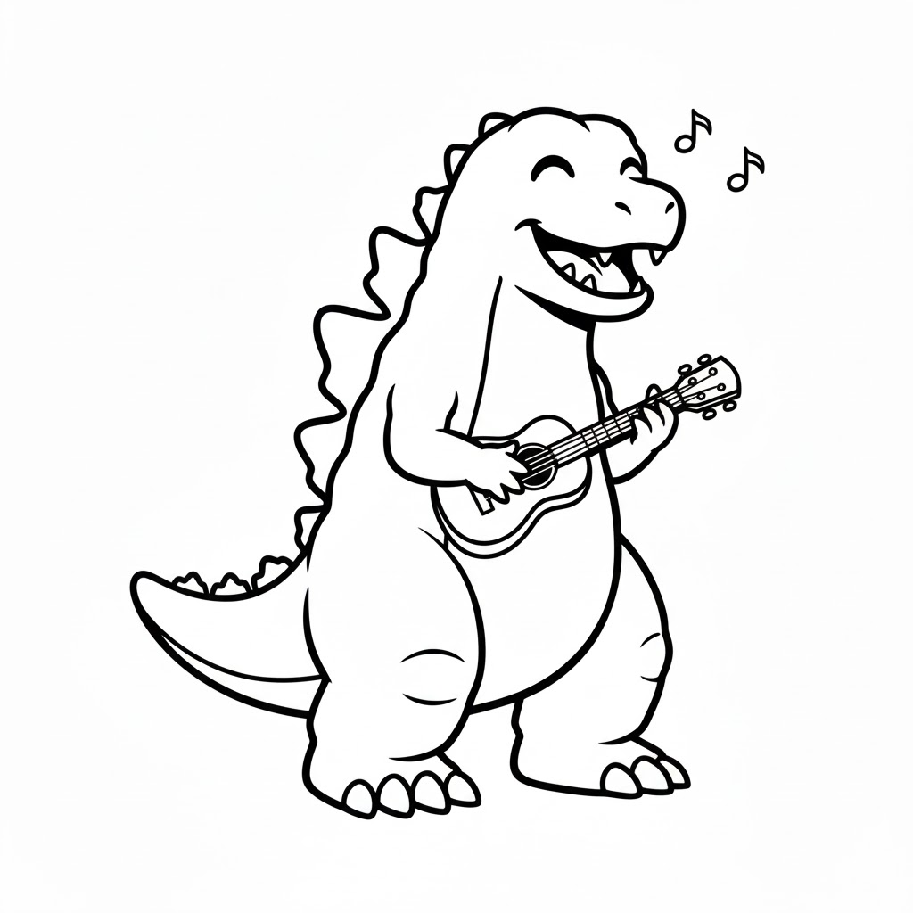 Godzilla Chơi Đàn