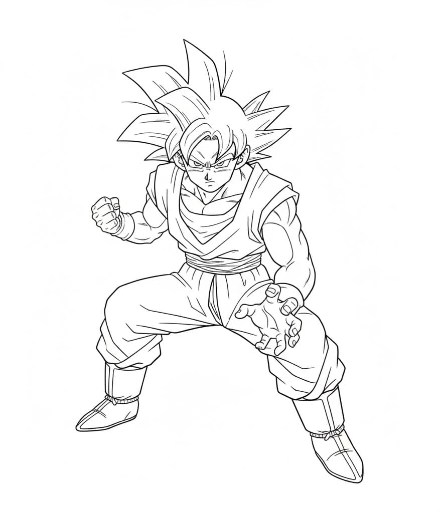 Goku Chiến Ý Bùng Nổ