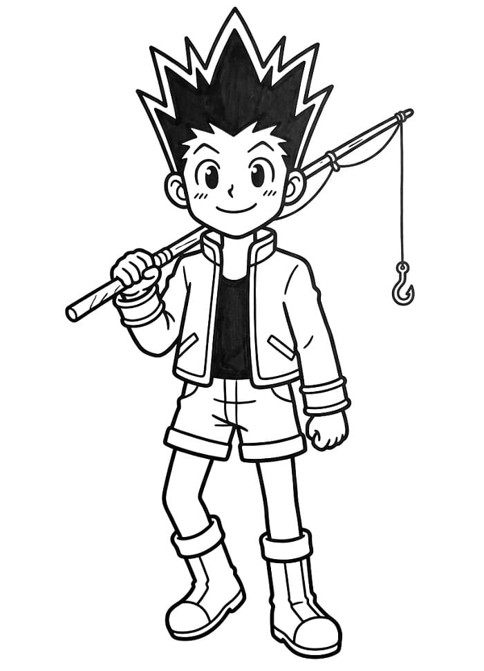 Gon Trong Hunter x Hunter