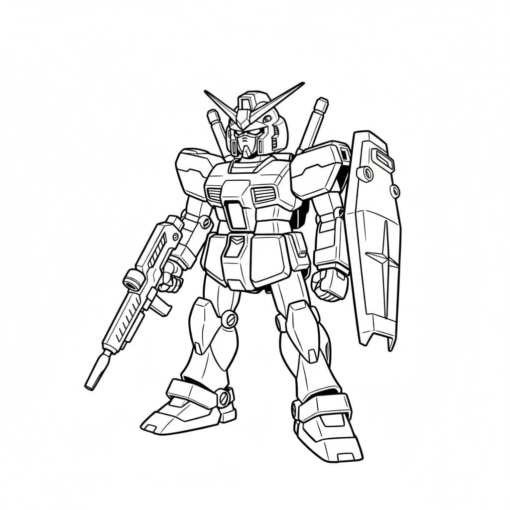 Gundam Đang Đứng