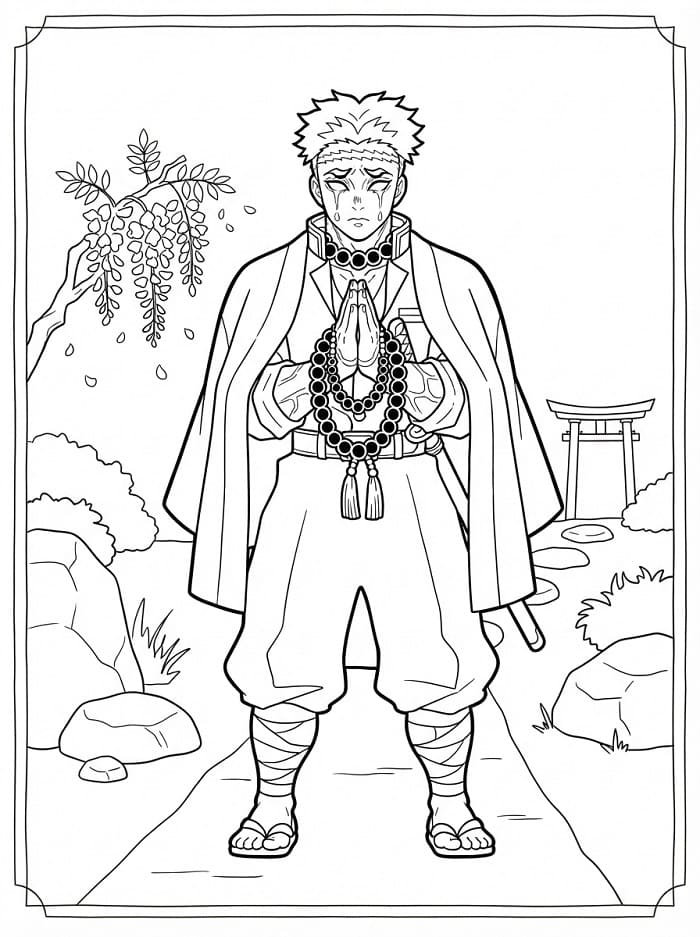 Gyomei Himejima Mạnh Mẽ
