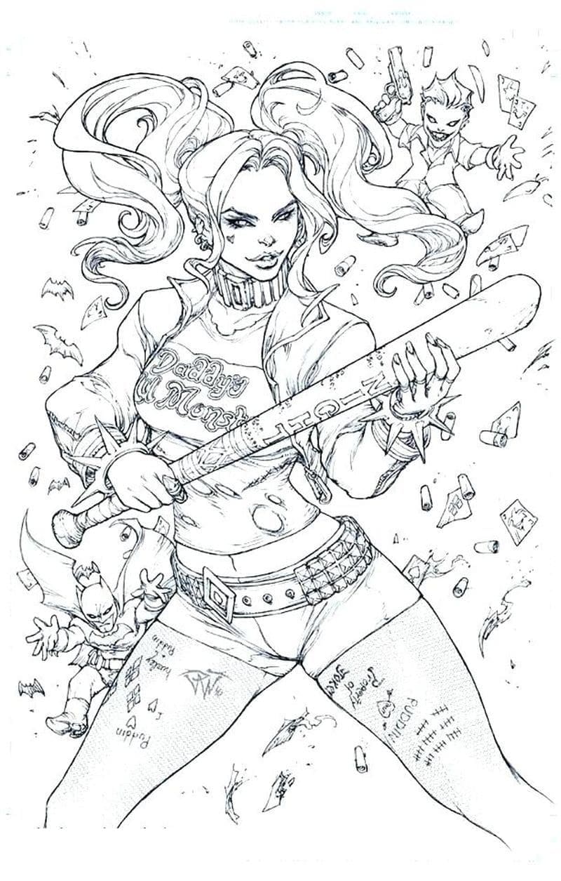 Harley Quinn Phản Diện