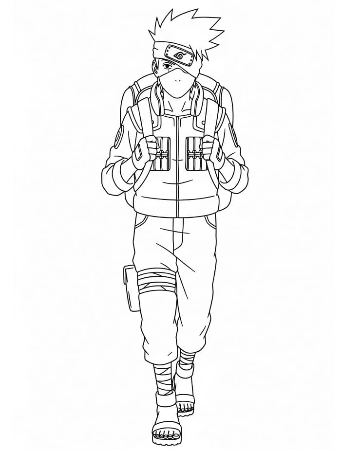 Hatake Kakashi Đi Bộ