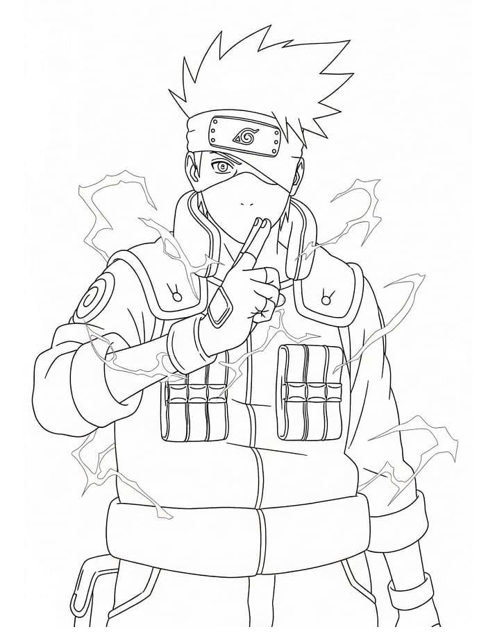 Tô Màu Hatake Kakashi
