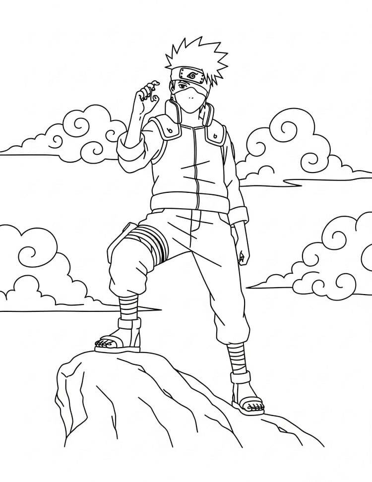 Hatake Kakashi Trên Núi