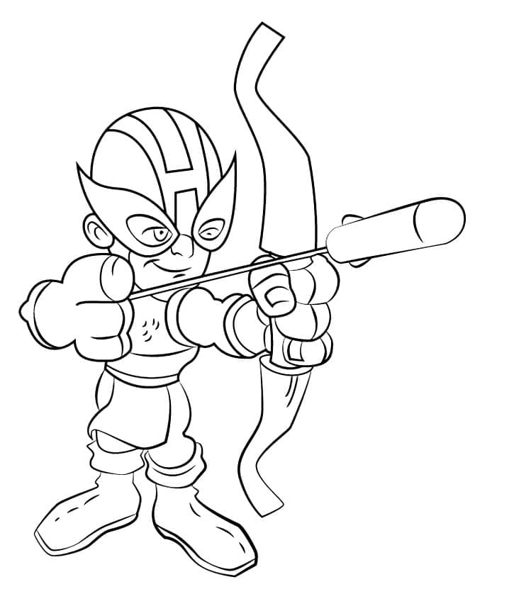 Hawkeye Cute