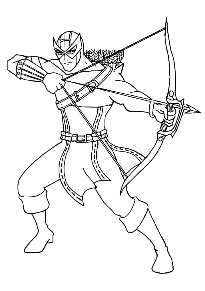 Hawkeye Đang Bắn Cung