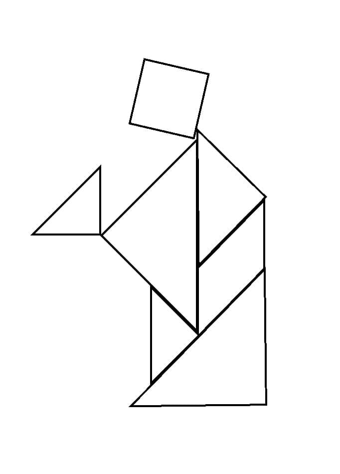 Hình Tangram Đơn Giản