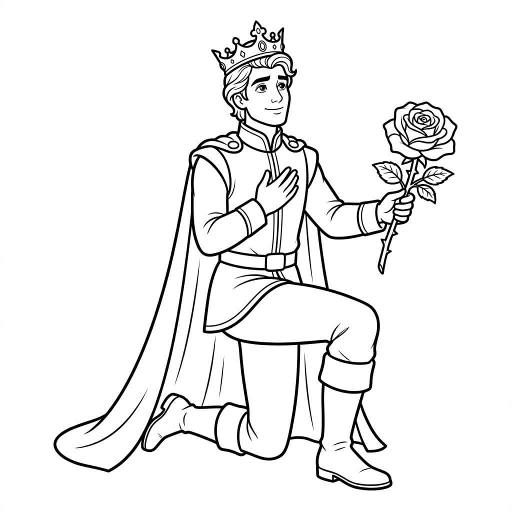 Hoàng Tử Tặng Hoa