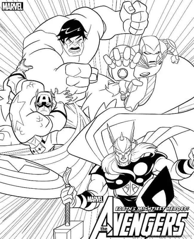 Hoạt Hình Avengers