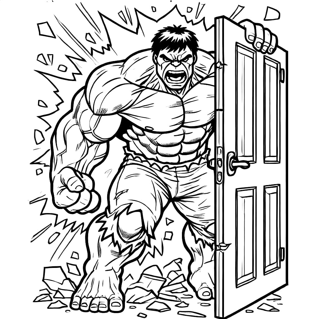Hulk Cầm Cánh Cửa