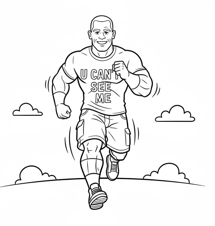 John Cena Đang Chạy